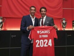 Angel Di Maria Resmi Pulang ke Benfica