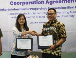 Jangkau Institusi Pendidikan, JIP Luncurkan LED Videotron di Lingkungan Kampus BINUS