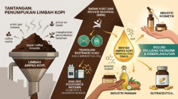 BRIN Sulap Limbah Kopi menjadi Produk Berekonomi Tinggi