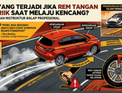 Apa yang Terjadi Jika Rem Tangan Ditarik Saat Mobil Melaju Kencang?