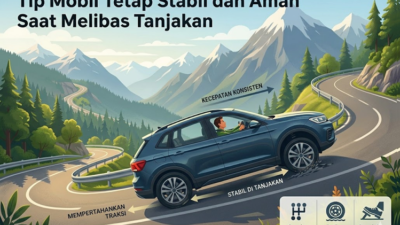 Tip Mobil Tetap Stabil dan Aman Saat Melibas Tanjakan