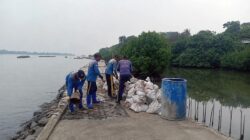 Pengecoran Tanggul Dermaga Pulau Untung Jawa Capai 57 Persen
