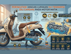 Kapan Waktu Ideal Ganti Oli Transmisi Motor Matik? Jangan Tunggu Timbul Suara Kasar