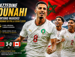 Maroko Bukan Lagi Tim Kejutan, Singa Atlas Kembali Mengguncang Piala Dunia 2026