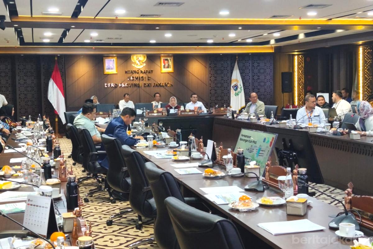 Rapat Komisi D DPRD DKI Jakarta. Foto: BJ
