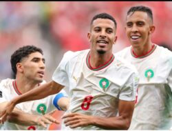 Tiga Gol Maroko Hentikan Langkah Kanada