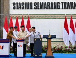 Presiden Resmikan Revitalisasi Stasiun Semarang Tawang