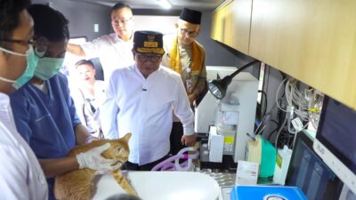 Pertama di Indonesia, Jakarta Hadirkan Layanan Mobil Klinik Hewan Keliling