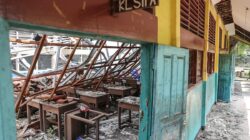 Kondisi SDN Kebayoran Lama Selatan 09, Jakarta Selatan yang rusak berat. Foto: BJ