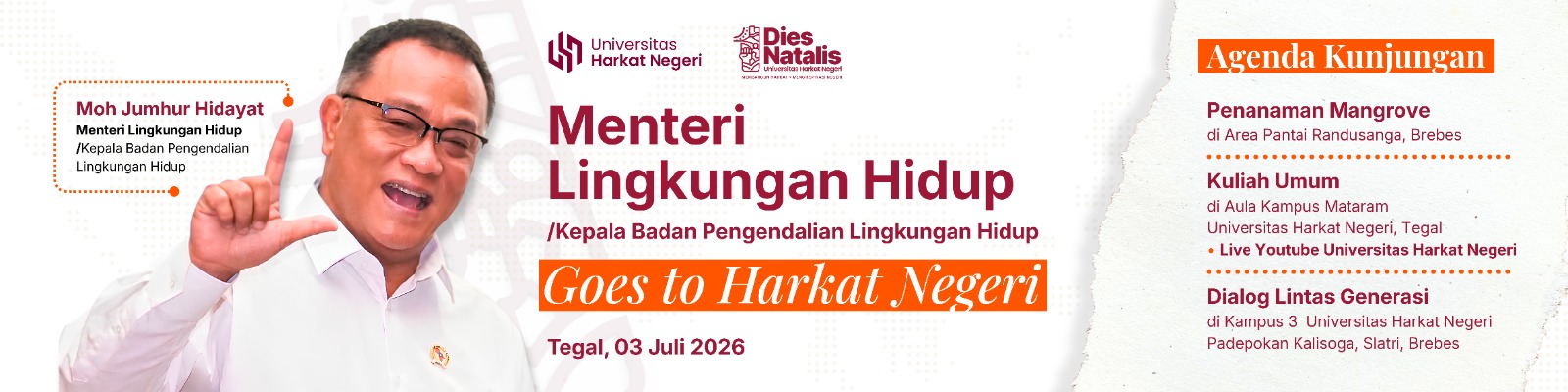 Banner Universitas Harkat Negeri
