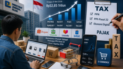 Pajak Marketplace Berlaku Mulai Agustus 2026