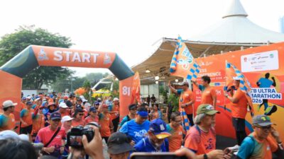 Pramono Lepas Peserta Road to ITB Ultra Marathon 2026