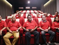 Pasar Jaya Hadirkan Bioskop Mini di Rusun Pasar Rumput