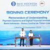 BI)dan Banco Central de Timor-Leste Kerja Sama Sistem Pembayaran dan Inovasi Keuangan Digital