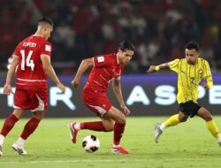 Bermain 10 Orang, Indonesia Imbang Lawan Malaysia