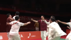 Setelah 28 Tahun Tim Bulutangkis Putra Indonesia Raih Emas Asian Games