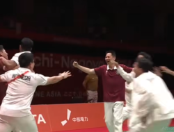 Setelah 28 Tahun Tim Bulutangkis Putra Indonesia Raih Emas Asian Games