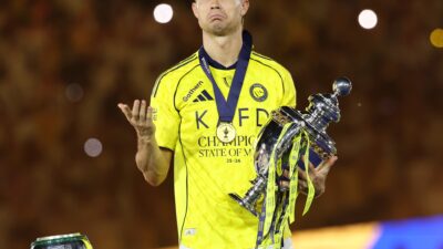 CR7 Didenda Rp 5,1 Juta dan Skorsing 30 Hari