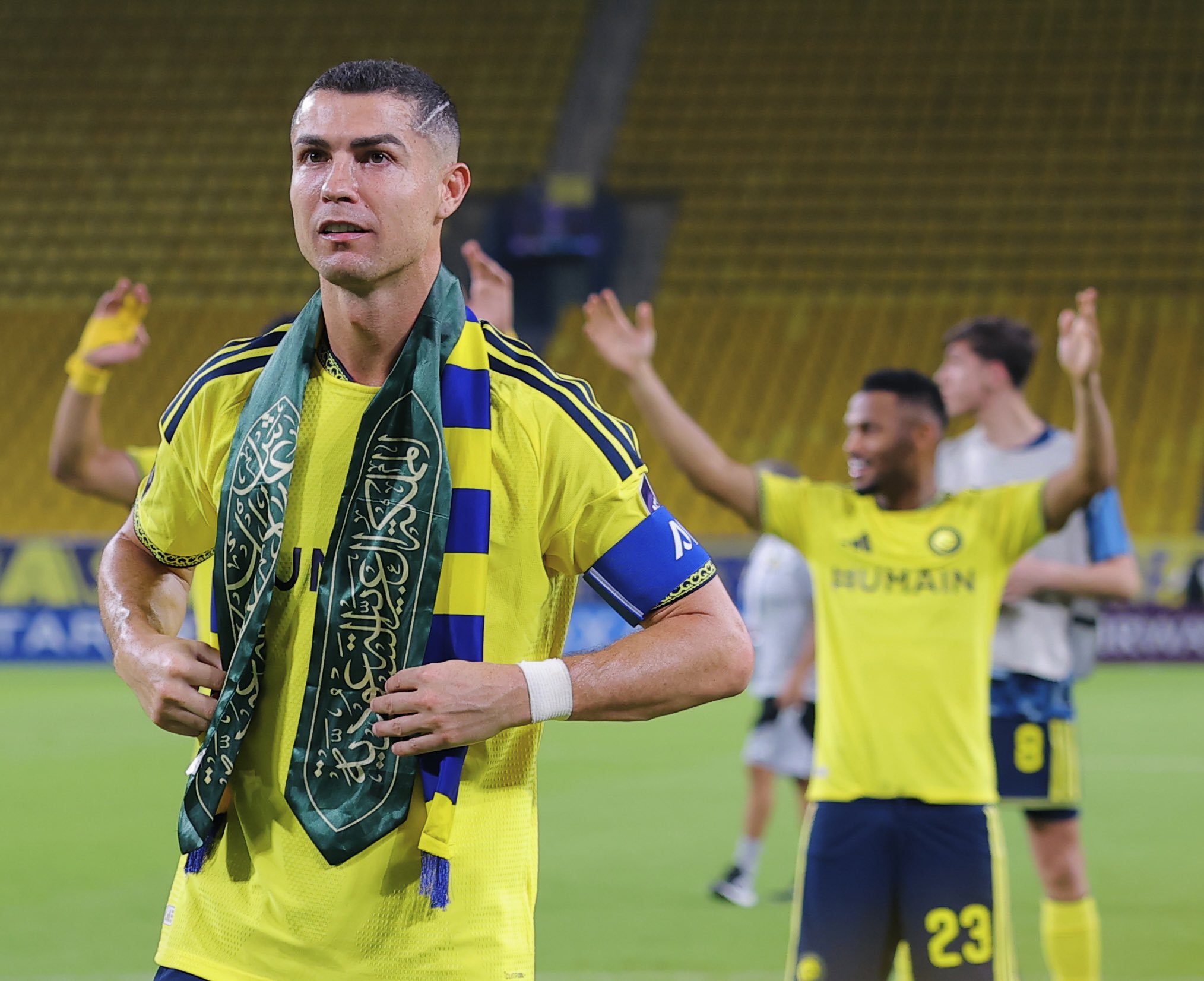 Christiano Ronaldo mendapat skorsing sementara dari Federasi Sepakbola Portugal. Foto: annasr